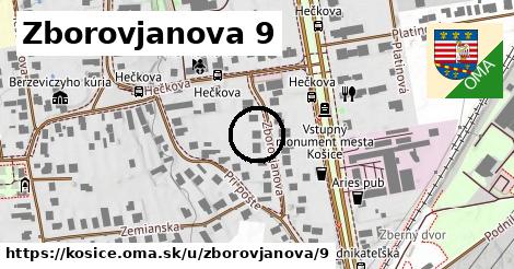 Zborovjanova 9, Košice