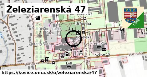 Železiarenská 47, Košice