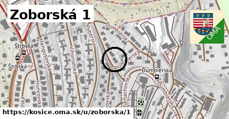 Zoborská 1, Košice