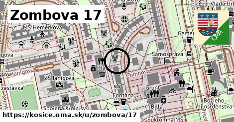 Zombova 17, Košice