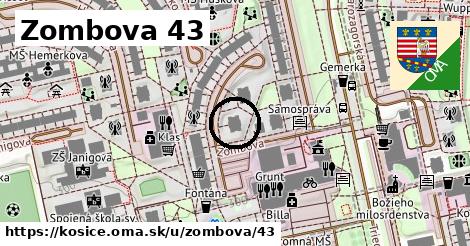 Zombova 43, Košice