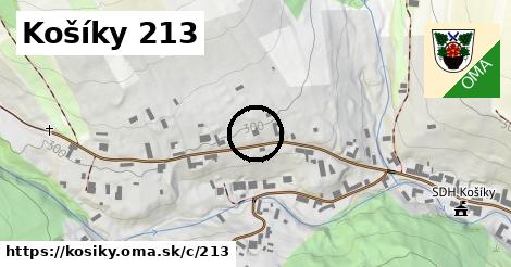 Košíky <span class="supisne">213</span>