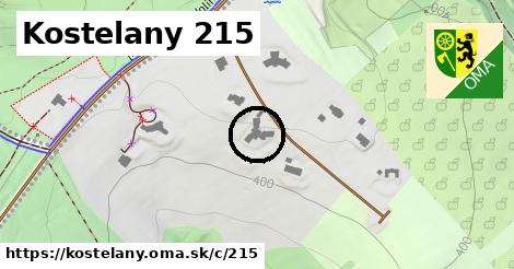Kostelany <span class="supisne">215</span>