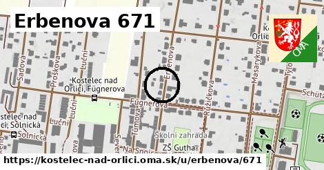Erbenova 671, Kostelec nad Orlicí