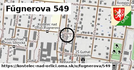 Fűgnerova 549, Kostelec nad Orlicí