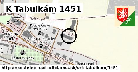 K Tabulkám 1451, Kostelec nad Orlicí