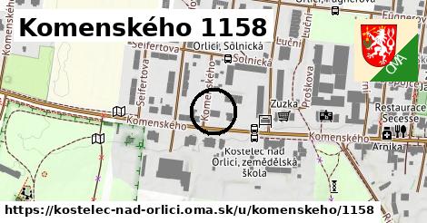 Komenského 1158, Kostelec nad Orlicí