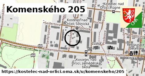 Komenského 205, Kostelec nad Orlicí