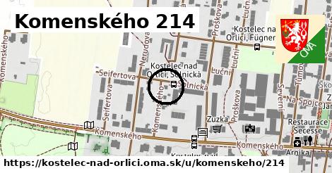 Komenského 214, Kostelec nad Orlicí