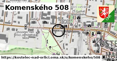 Komenského 508, Kostelec nad Orlicí