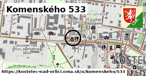 Komenského 533, Kostelec nad Orlicí