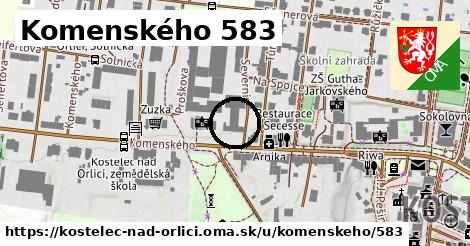 Komenského 583, Kostelec nad Orlicí