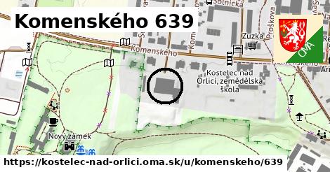 Komenského 639, Kostelec nad Orlicí