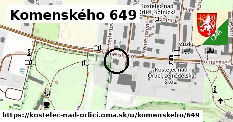 Komenského 649, Kostelec nad Orlicí