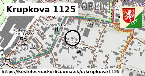 Krupkova 1125, Kostelec nad Orlicí