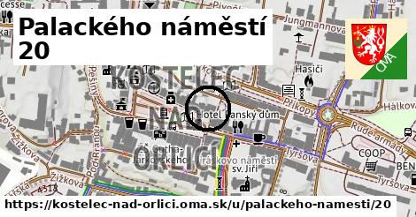 Palackého náměstí 20, Kostelec nad Orlicí