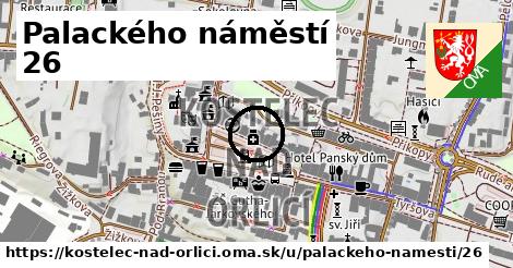 Palackého náměstí 26, Kostelec nad Orlicí