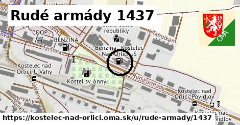 Rudé armády 1437, Kostelec nad Orlicí