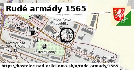 Rudé armády 1565, Kostelec nad Orlicí