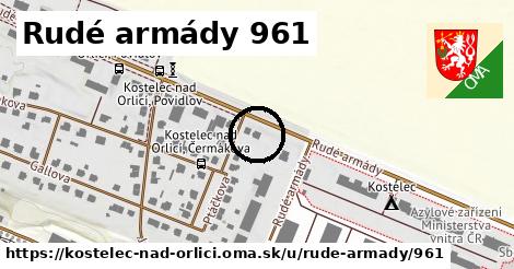 Rudé armády 961, Kostelec nad Orlicí