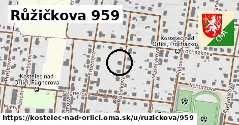 Růžičkova 959, Kostelec nad Orlicí