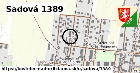 Sadová 1389, Kostelec nad Orlicí