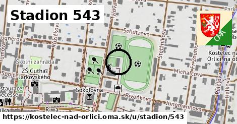 Stadion 543, Kostelec nad Orlicí