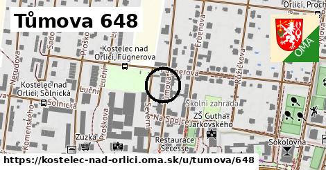 Tůmova 648, Kostelec nad Orlicí