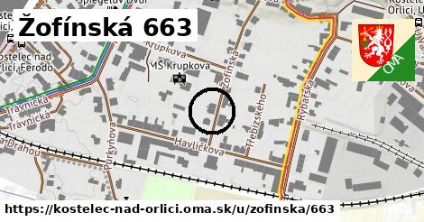 Žofínská 663, Kostelec nad Orlicí