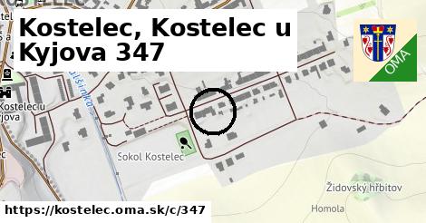 Kostelec, Kostelec u Kyjova <span class="supisne">347</span>