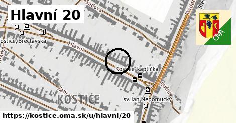 Hlavní 20, Kostice