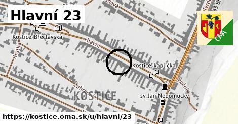 Hlavní 23, Kostice