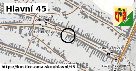 Hlavní 45, Kostice