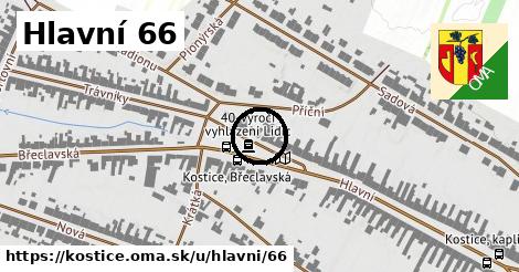 Hlavní 66, Kostice