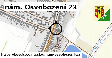 nám. Osvobození 23, Kostice