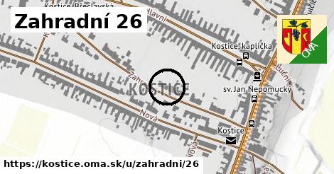 Zahradní 26, Kostice
