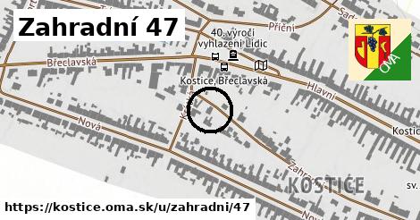 Zahradní 47, Kostice