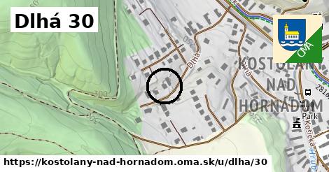 Dlhá 30, Kostoľany nad Hornádom