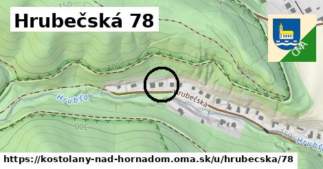 Hrubečská 78, Kostoľany nad Hornádom