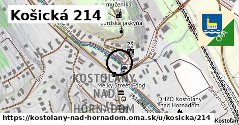 Košická 214, Kostoľany nad Hornádom