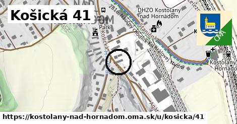 Košická 41, Kostoľany nad Hornádom