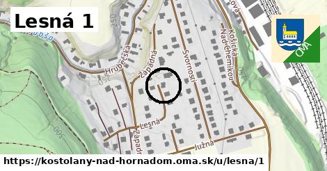 Lesná 1, Kostoľany nad Hornádom