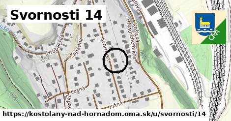 Svornosti 14, Kostoľany nad Hornádom