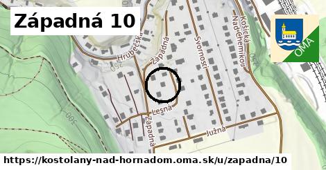 Západná 10, Kostoľany nad Hornádom