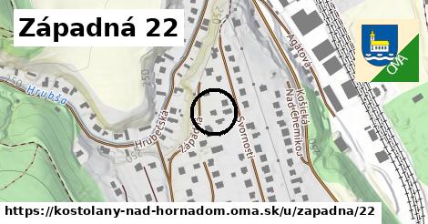 Západná 22, Kostoľany nad Hornádom