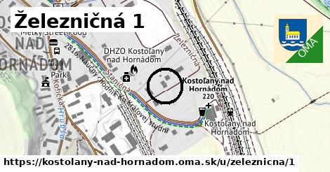 Železničná 1, Kostoľany nad Hornádom
