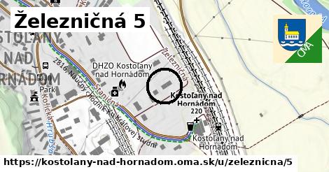 Železničná 5, Kostoľany nad Hornádom