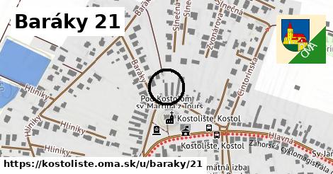 Baráky 21, Kostolište