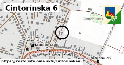 Cintorínska 6, Kostolište