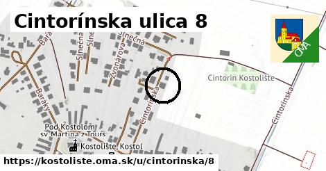 Cintorínska ulica 8, Kostolište